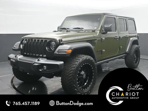 Used 2021 Jeep Wrangler Unlimited Sport AWD/4WD image 1