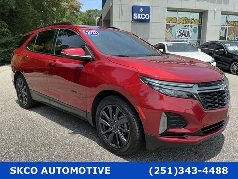 Used 2022 Chevrolet Equinox RS w/ RS Leather Package FWD image 7