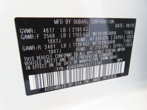 New 2025 Subaru Crosstrek 2.5i Limited w/ Crosstrek Mirror Package image 31