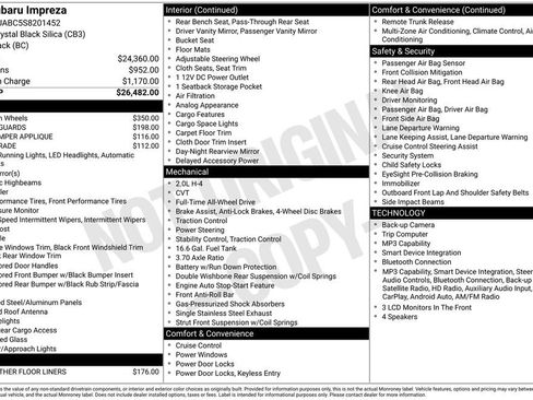 Certified 2025 Subaru Impreza 2.0i image 32