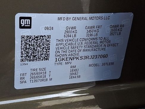 Certified 2024 GMC Acadia AT4 w/ Luxury Package image 30