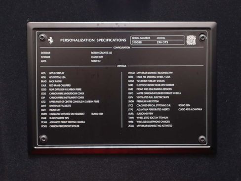 Certified 2024 Ferrari 296 GTS image 23