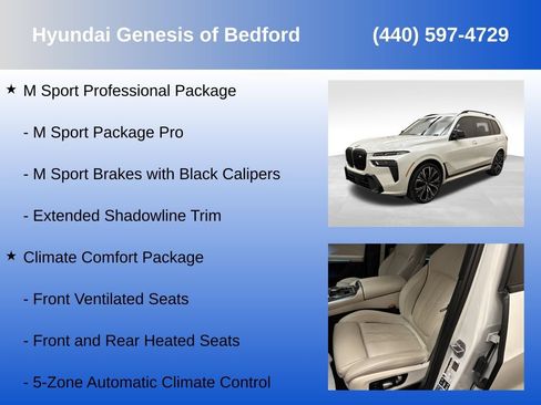 Used 2025 BMW X7 M60i AWD/4WD image 14