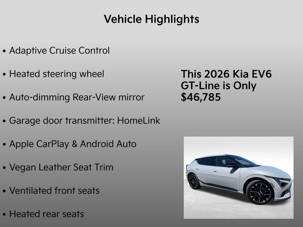 New 2026 Kia EV6 GT-Line AWD/4WD image 33