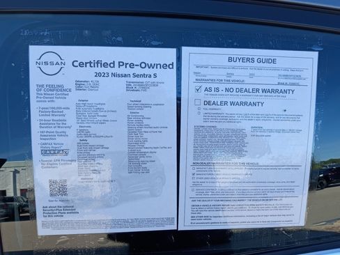 Used 2023 Nissan Sentra S FWD image 33
