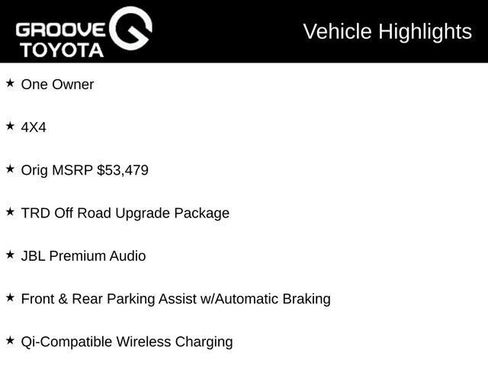 Used 2025 Toyota Tacoma TRD Off-Road w/ TRD Off Road Upgrade Package image 4