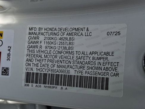 Used 2025 Honda Accord Touring image 30