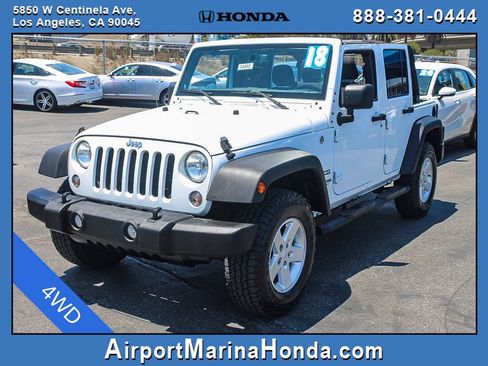 Used 2018 Jeep Wrangler Unlimited Sport S AWD/4WD image 4