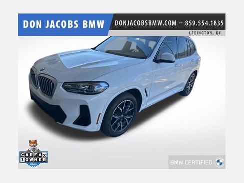 Certified 2023 BMW X3 xDrive30i w/ M Sport Package image 1