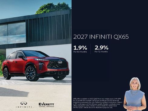 New 2027 INFINITI QX65 Autograph w/ Cargo Package AWD/4WD image 2