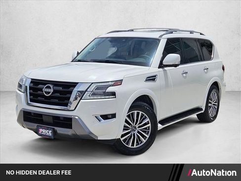 Used 2023 Nissan Armada SL w/ Captain's Chairs Package RWD image 1