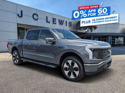 New 2025 Ford F150 Lightning Platinum