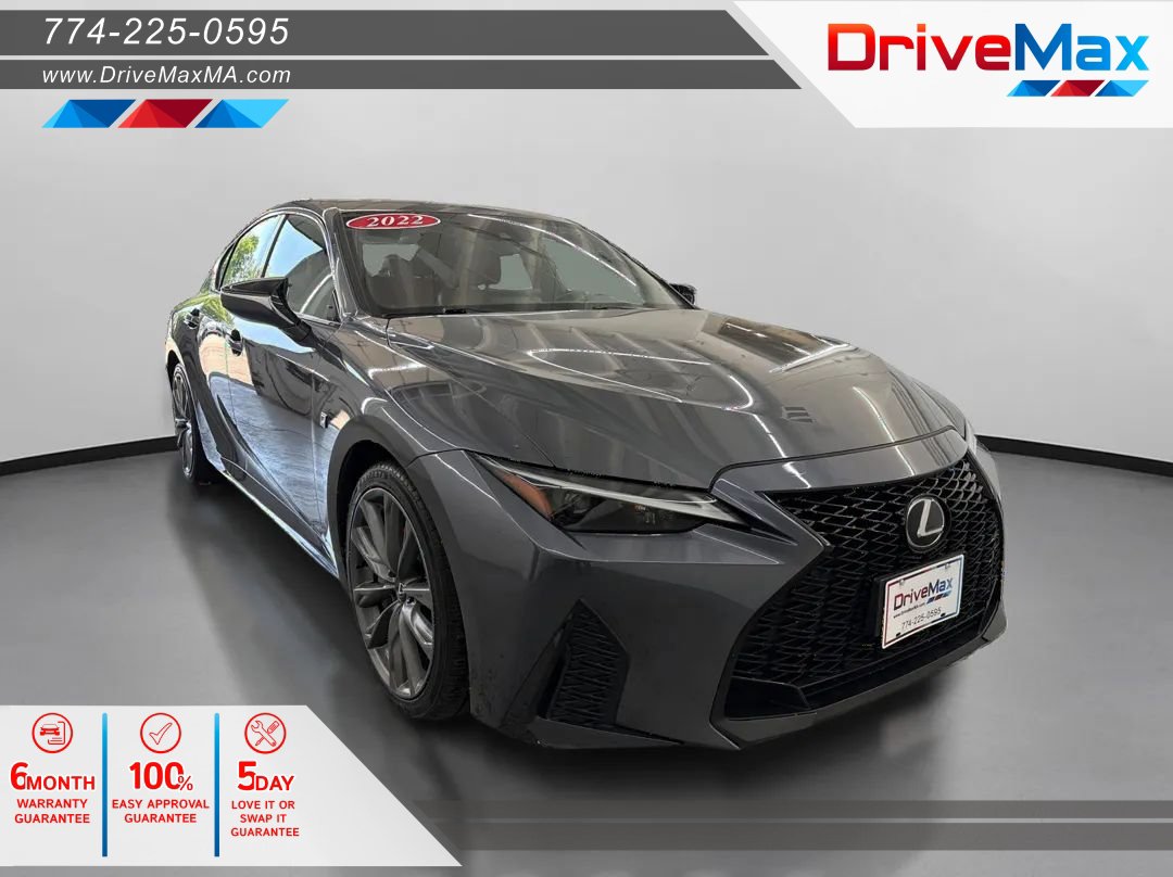 Used 2022 Lexus IS 350 F Sport w/ Memory Package AWD/4WD image 1