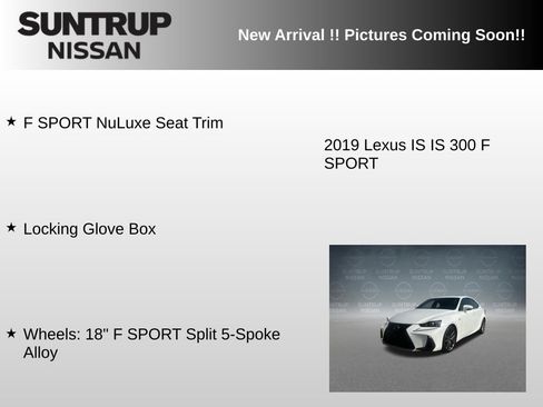 Used 2019 Lexus IS 300 F Sport AWD/4WD image 22