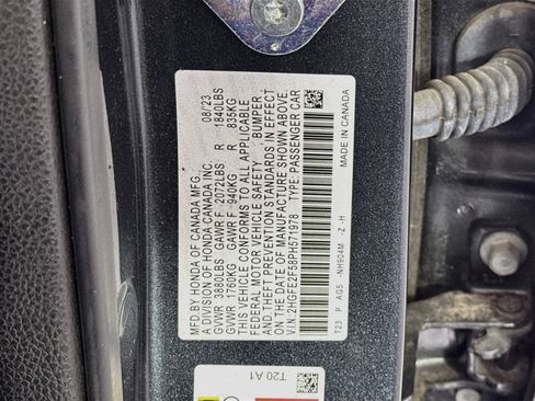 Certified 2023 Honda Civic Sport image 29