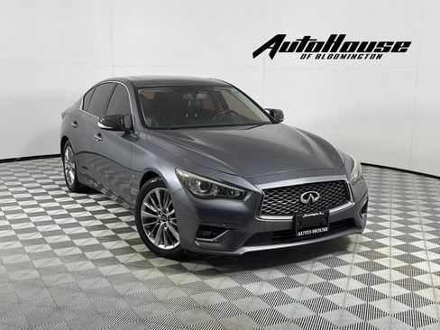 Used 2020 INFINITI Q50 Luxe RWD image 1