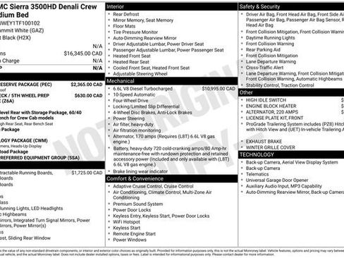 Certified 2026 GMC Sierra 3500 Denali w/ Denali Reserve Package AWD/4WD image 43