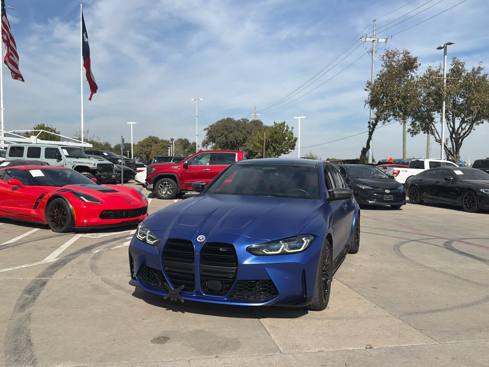 Used 2024 BMW M3 Competition w/ Executive Package AWD/4WD image 3