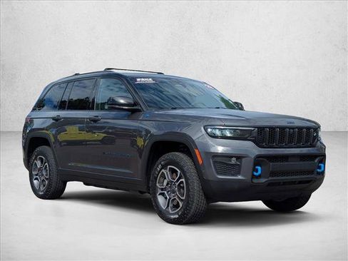 Used 2022 Jeep Grand Cherokee Trailhawk w/ Advanced Protech Group II AWD/4WD image 3
