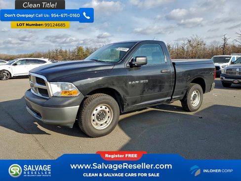 Used 2011 RAM 1500 ST w/ ST Popular Equipment Group image 1