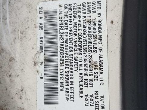 Used 2010 Honda Odyssey LX image 20