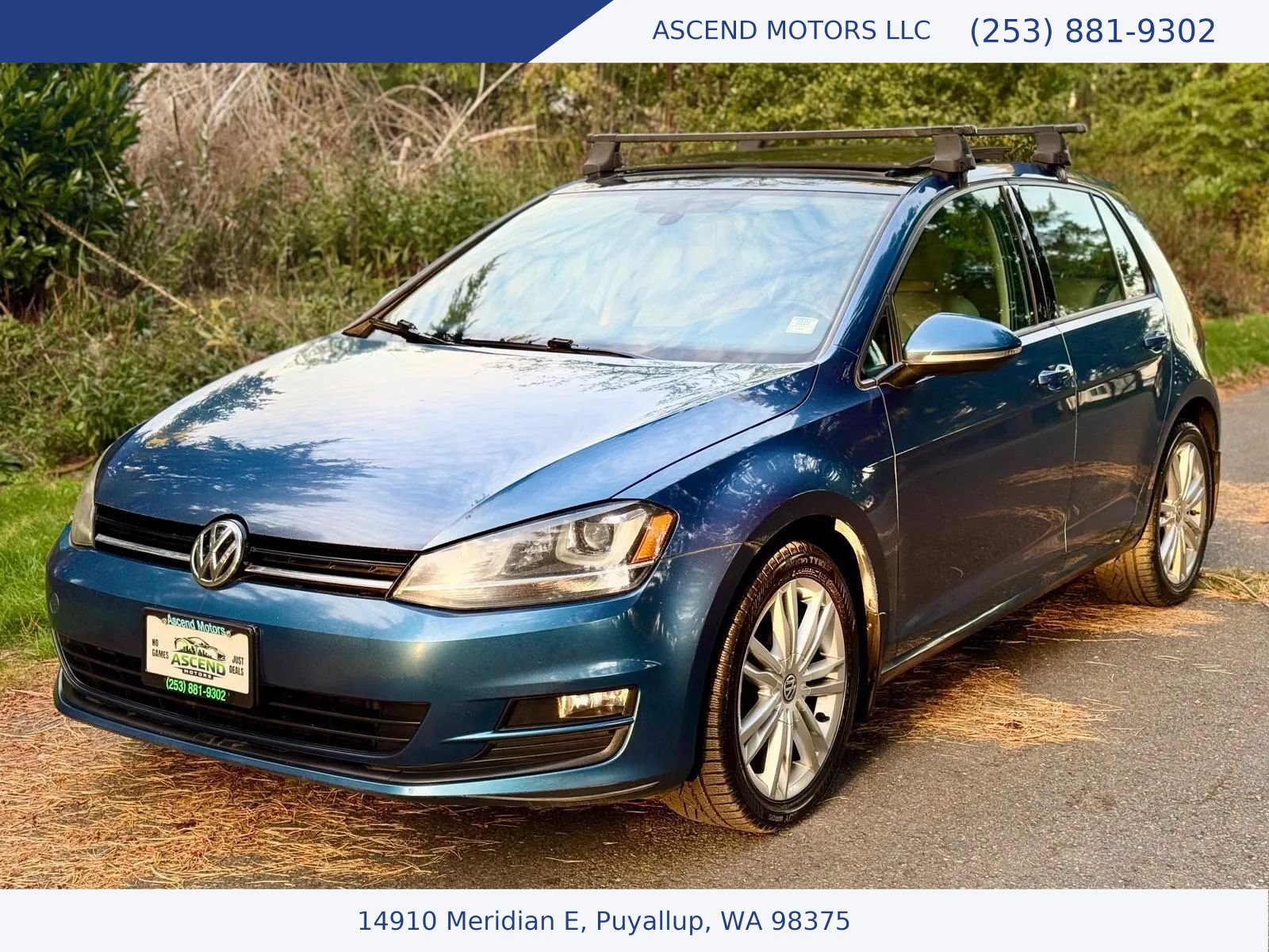 Used 2015 Volkswagen Golf TDI SE w/ Lighting Package FWD image 1