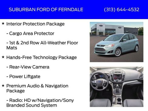 Used 2014 Ford C-MAX Energi SEL w/ Equipment Group 303A image 9