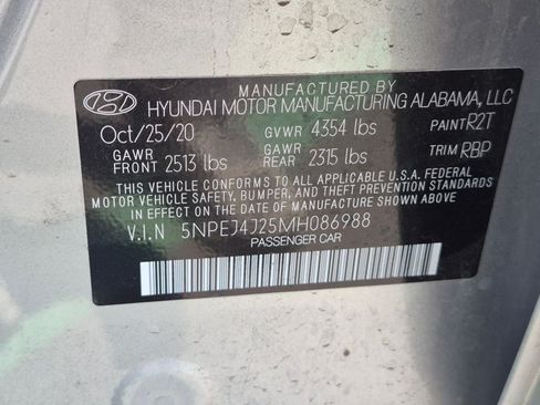 Used 2021 Hyundai Sonata SEL Plus w/ Tech Package FWD image 24