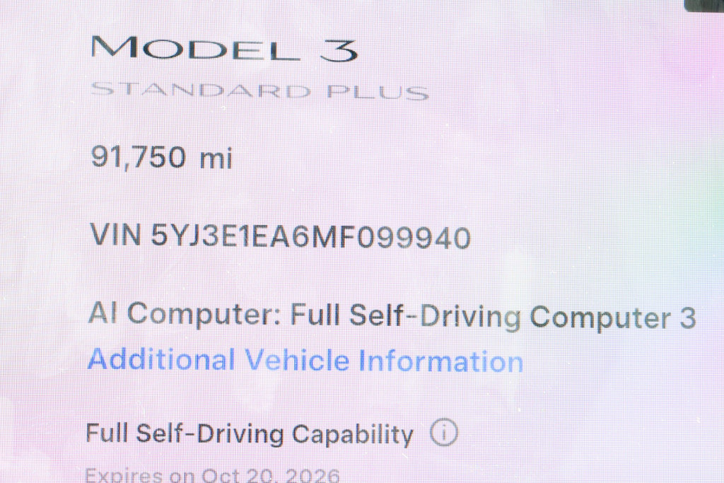 Used 2021 Tesla Model 3 Standard Range Plus RWD image 10