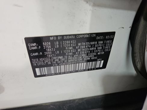 Used 2023 Subaru Outback Limited XT AWD/4WD image 31