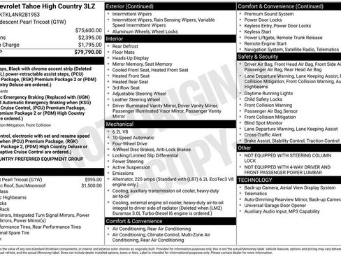 Used 2022 Chevrolet Tahoe High Country image 55