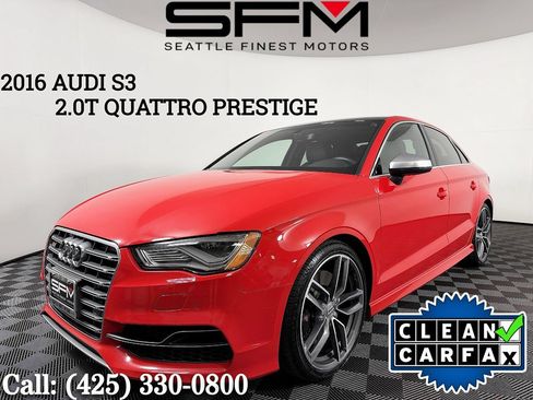 Used 2016 Audi S3 Prestige AWD/4WD image 1
