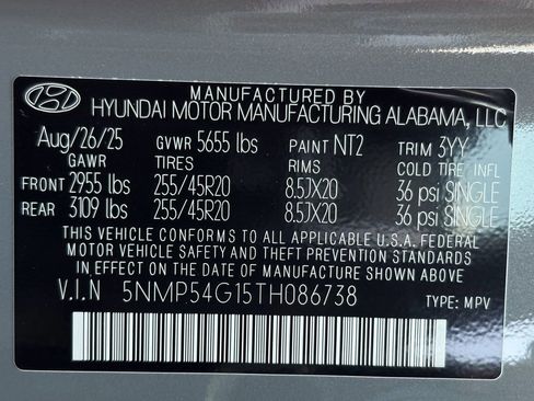 New 2026 Hyundai Santa Fe Calligraphy image 28