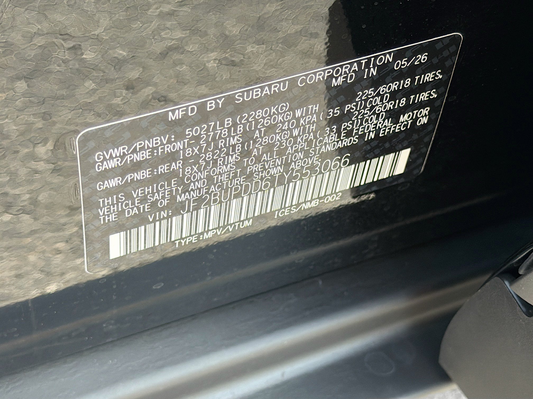 New 2026 Subaru Outback Limited AWD/4WD image 43