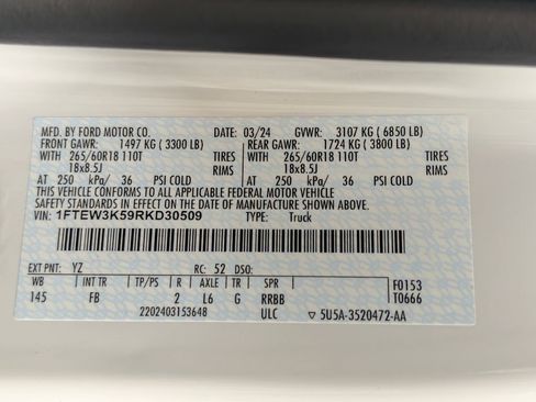 Certified 2024 Ford F150 XLT w/ Equipment Group 302A MID image 26