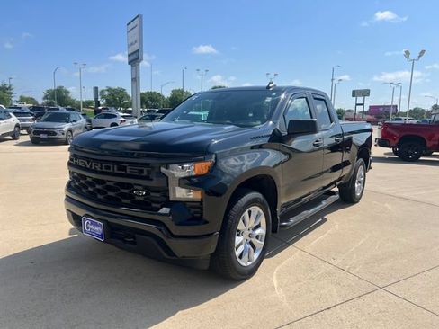 Certified 2024 Chevrolet Silverado 1500 Custom w/ LPO, Dark Essentials Package AWD/4WD image 1