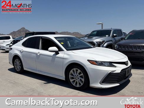 Used 2021 Toyota Camry LE FWD image 1