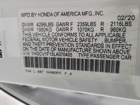Used 2020 Honda Accord LX image 33
