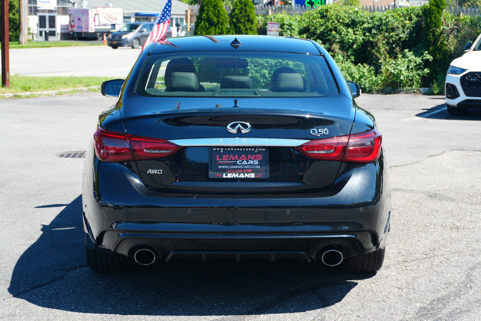 Used 2021 INFINITI Q50 Luxe w/ All Weather Package AWD/4WD image 6