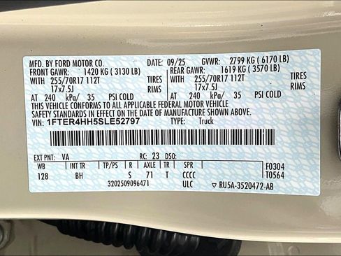 New 2025 Ford Ranger XLT w/ Convenience Package image 8