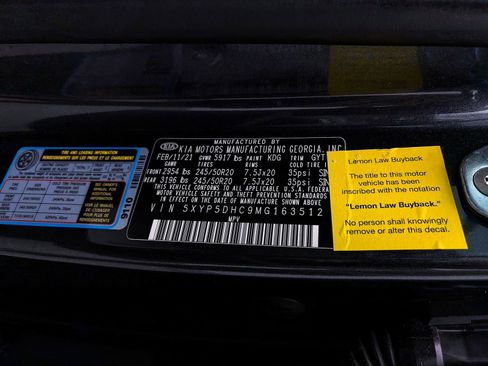 Used 2021 Kia Telluride SX w/ SX Prestige Package image 46