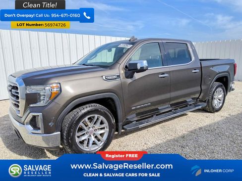 Used 2019 GMC Sierra 1500 SLT w/ SLT Premium Package RWD image 1