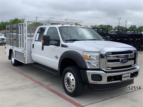 Used 2012 Ford F550 4x4 Crew Cab Super Duty w/ Payload Upgrade Pkg image 3