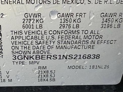 Used 2022 Chevrolet Blazer RS w/ Enhanced Convenience Package image 26