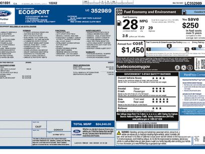 Used 2020 Ford EcoSport SE