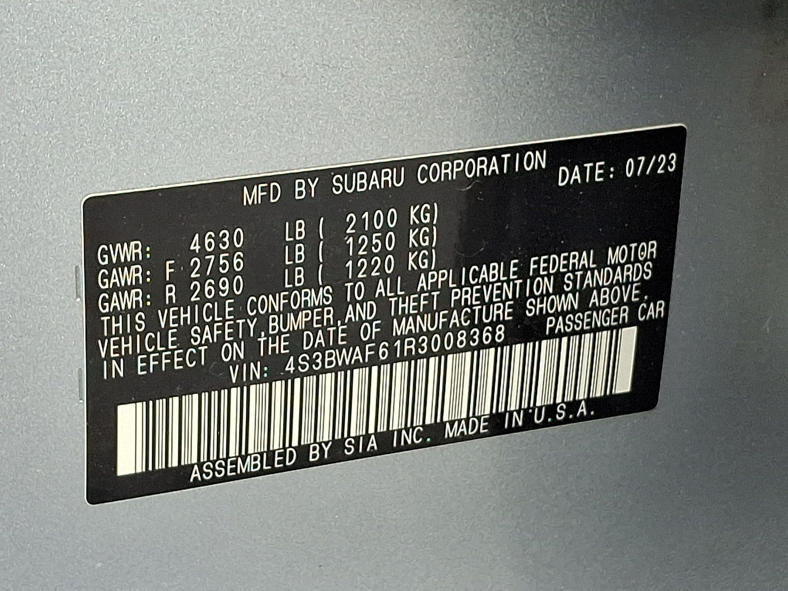 Used 2024 Subaru Legacy Premium AWD/4WD image 29