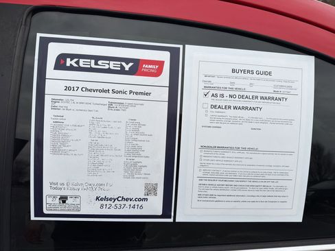 Used 2017 Chevrolet Sonic Premier image 31