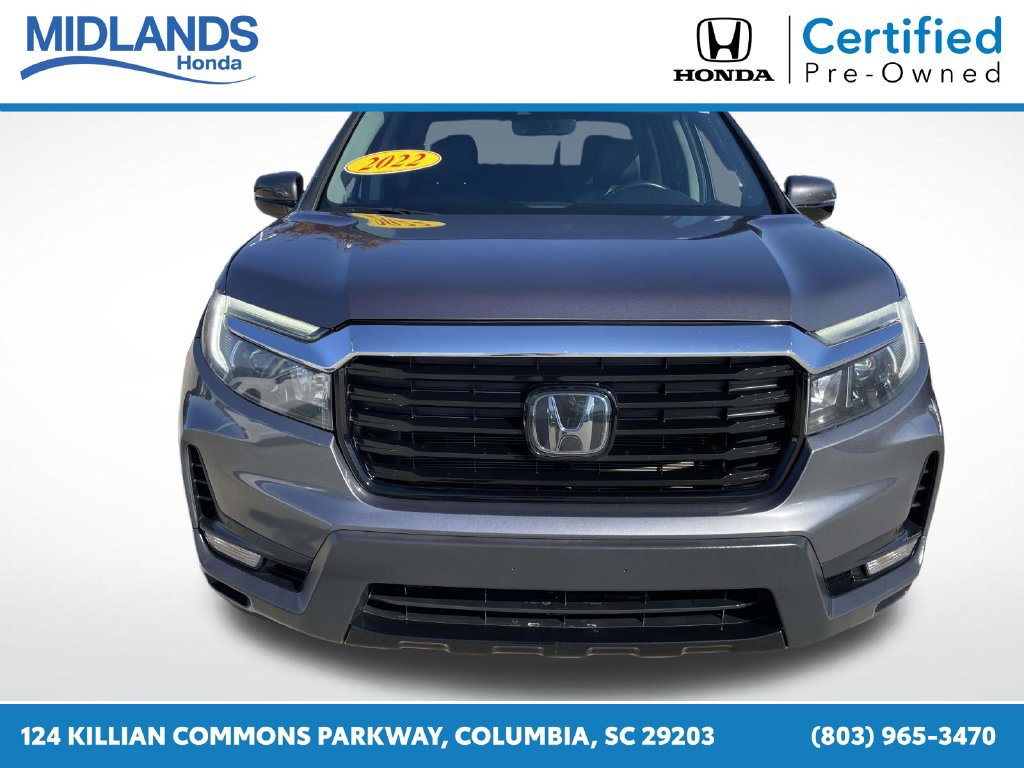 Certified 2022 Honda Ridgeline RTL-E image 2