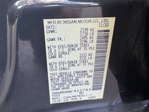 Used 2011 Nissan Frontier SL RWD image 46