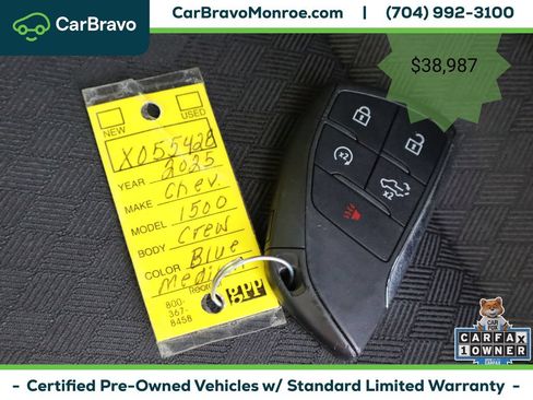 Certified 2025 Chevrolet Silverado 1500 LT AWD/4WD image 54